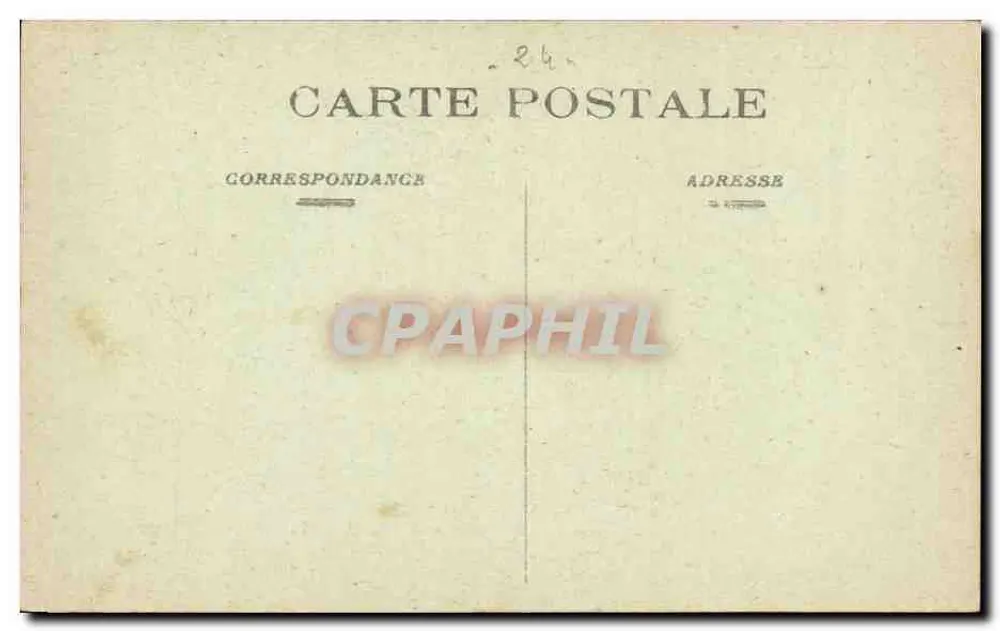 Périgueux — Estátua do Maréschal Bugeaud — n° 86 - Verso