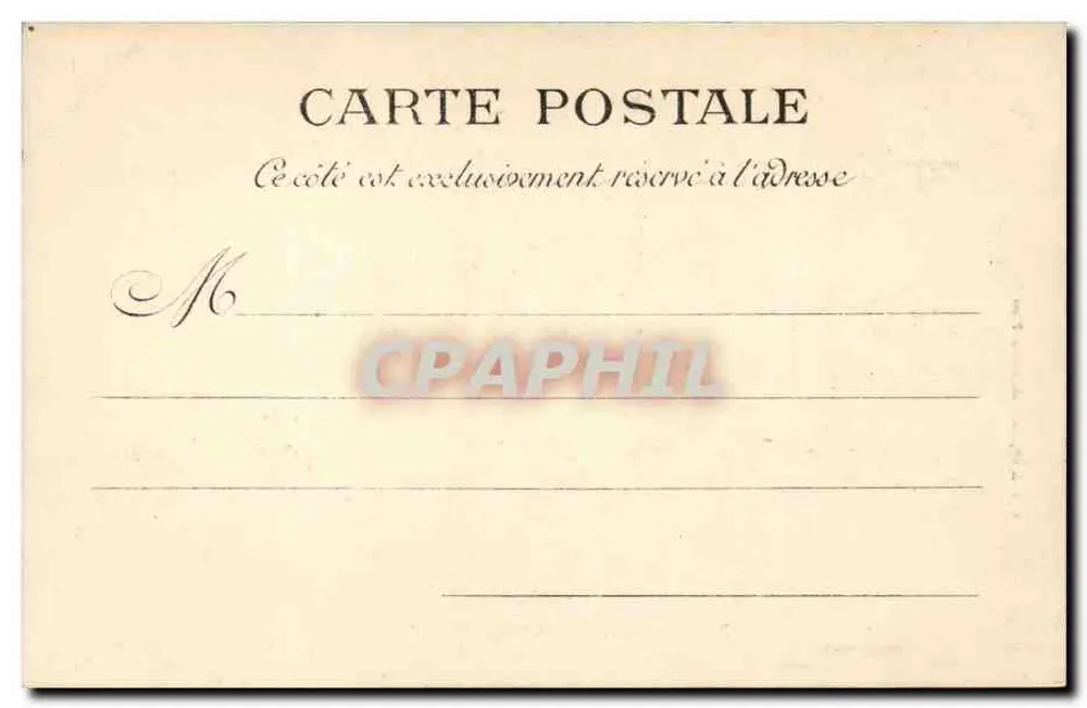 Paris — Palácio-Royal. Conselho de Estado — L. J. & Cie, editor Argoulauc, Paris - Verso