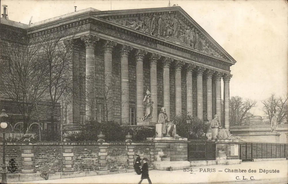 Paris — Câmara dos Deputados — C.L.C. n°354 - Frente