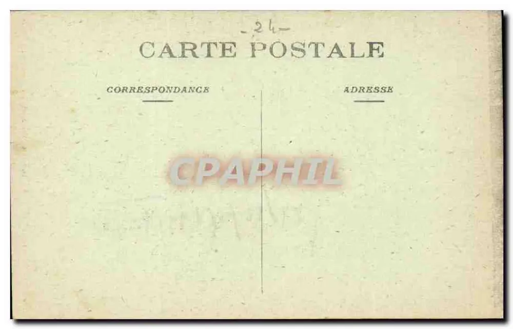 Périgueux — Estátua do Geral Daumesnil — Editor: C. Marouise Compadour - Verso