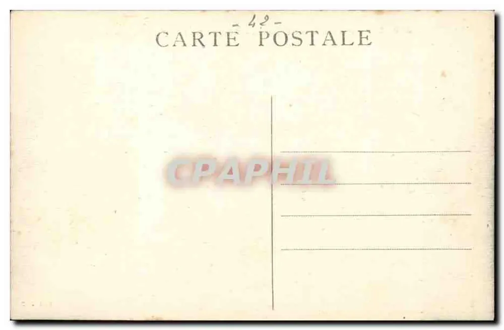 Vizinhança de Saint-Étienne - ROCHETAILLÉE — O Barragem — Edit. J. T. - Verso
