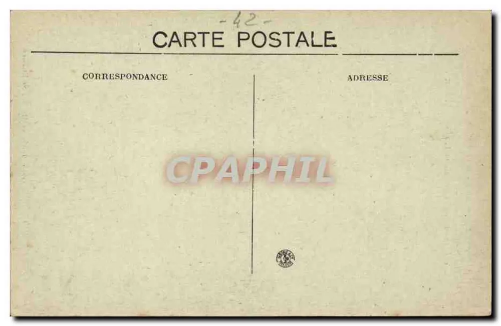 Arredores de Saint-ÉTIENNE — O Desfiladeiro do Abismo do Inferno e o Ponto de Acesso ao Barragem de Rochetaille — Édit. J. Méglat, Saint-Étienne - Verso