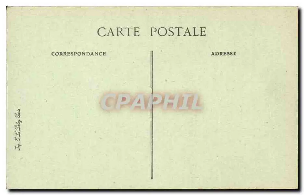Buttes-Chaumont — As Grutas — Editor ELD, n° 4191 - Verso