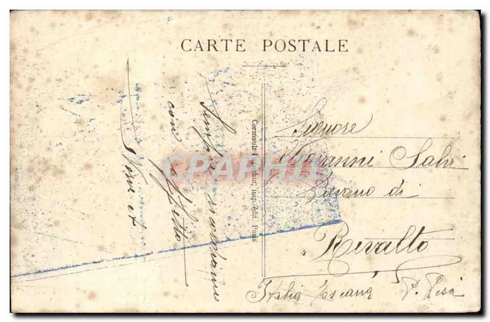 PARIS — Panorama dos Oito Pontes — Panorama dos Oito Pontes — A. P. - Verso