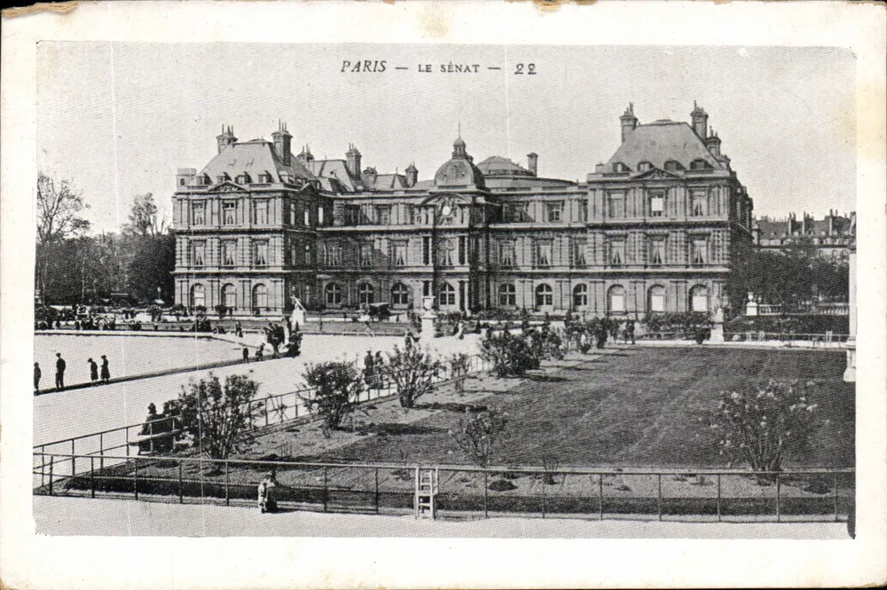 Paris — Der Senat — 22 - Vorderseite