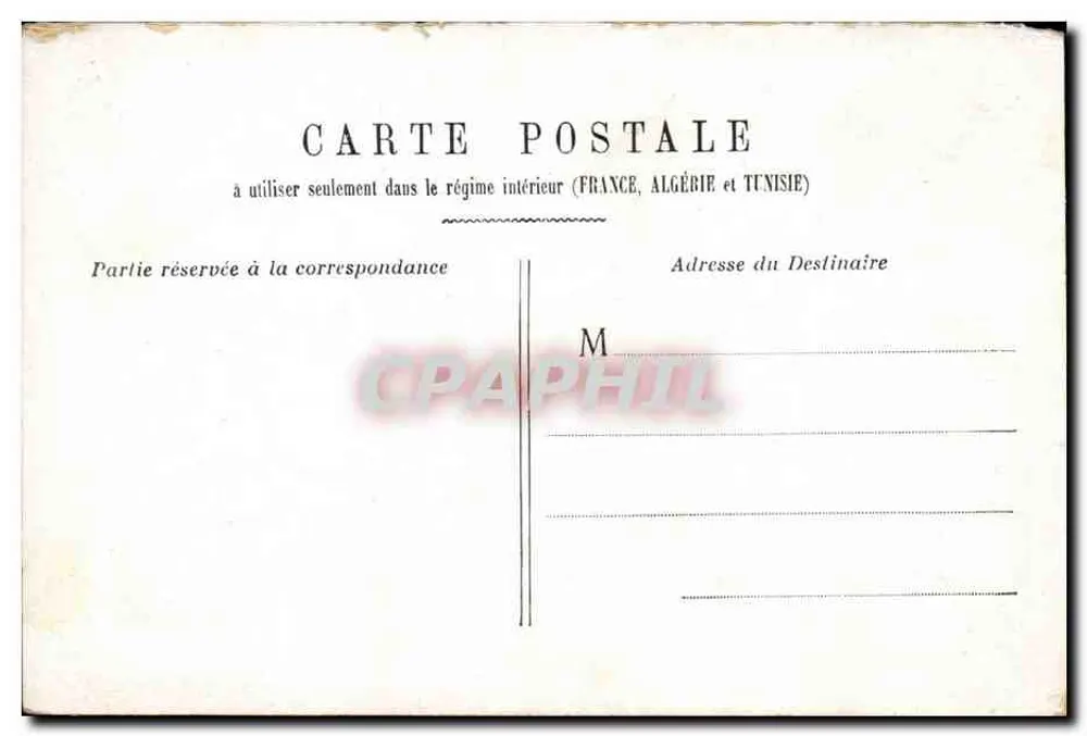 Paris — Der Senat — 22 - Rückseite