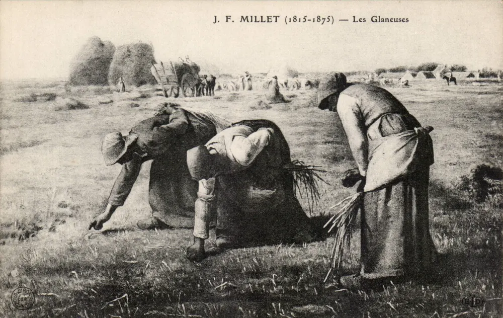 As Ceifadoras — J. F. Millet (1815-1875) — Edição SIRPA - Frente