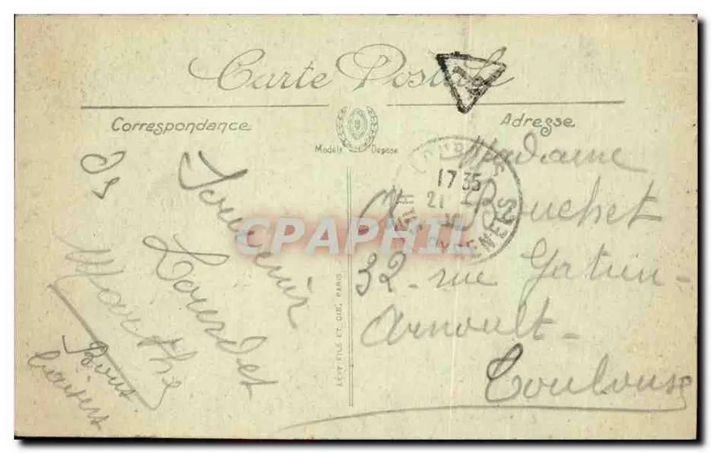 Lourdes — A Basílica — Selecta - Verso