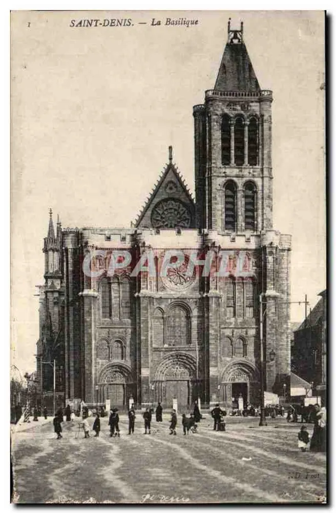 Saint-Denis — A Basílica — N.D. Front - Frente