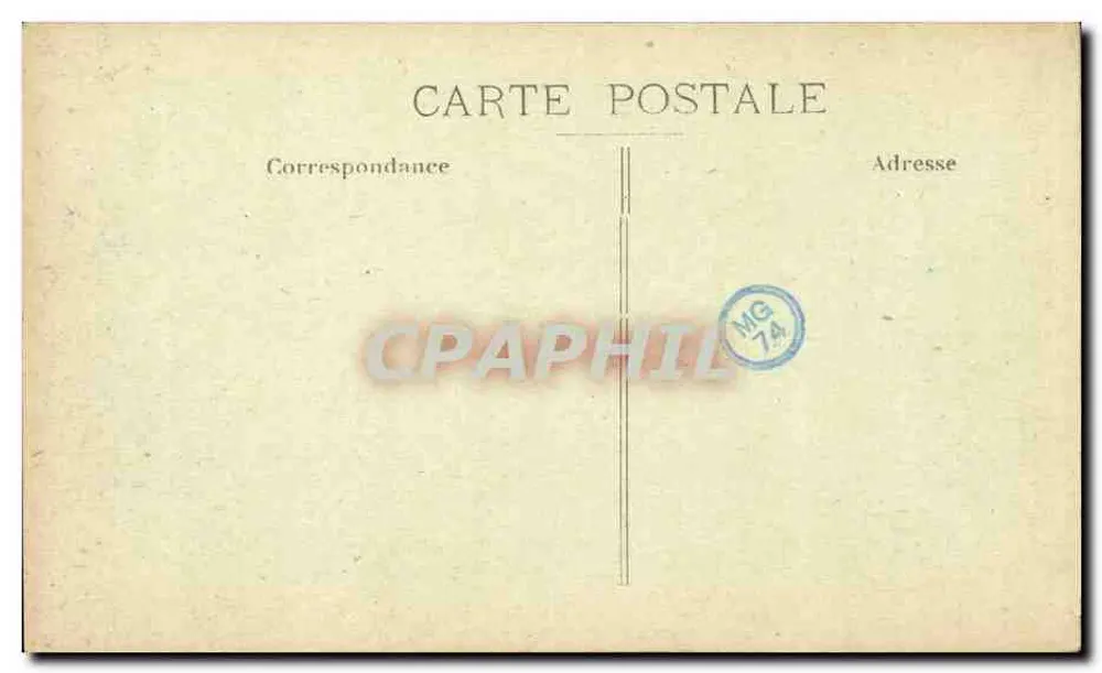 Place de la République — Paris — J.M.T. n°17 - Verso