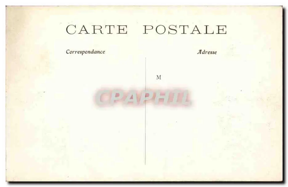 Paris — A Praça da República — C.M. n°42 - Verso