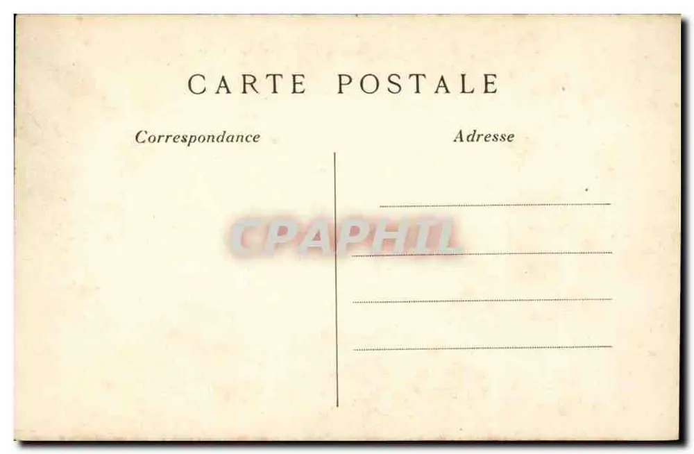 Paris — A Praça da República — C.M. n°42 - Verso