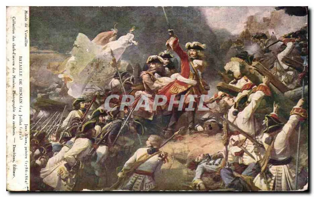 Battaglia di Denaïn — 24 luglio 1793 — Jean Alman, pittore — Deschien, Editore - Recto