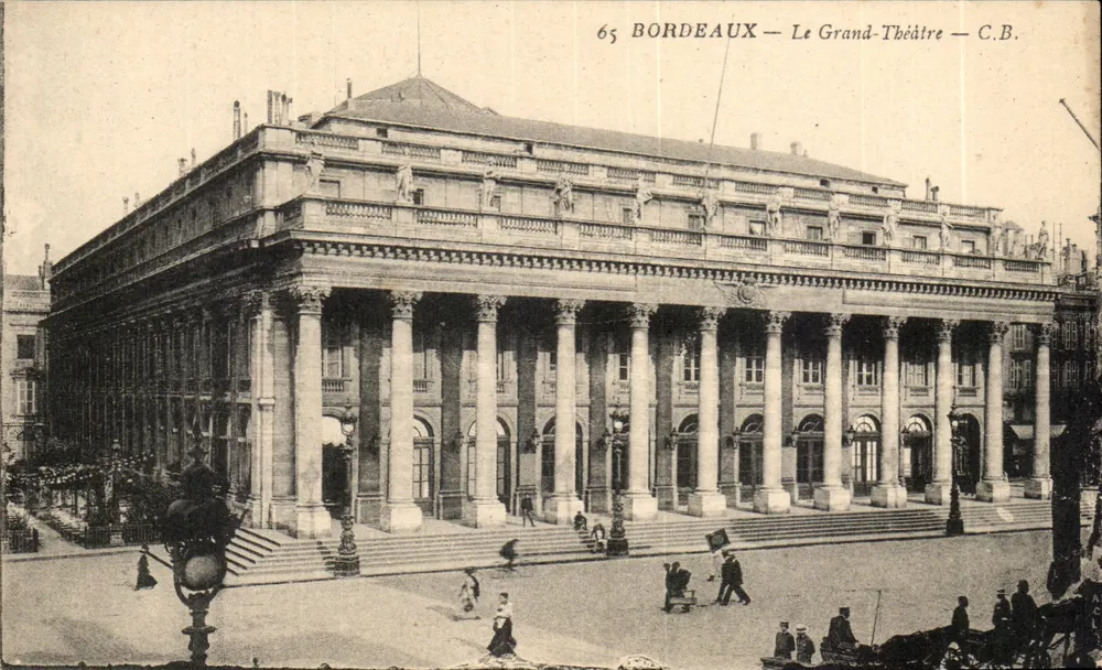 Bordeaux — O Grande Teatro — C.B. - Frente
