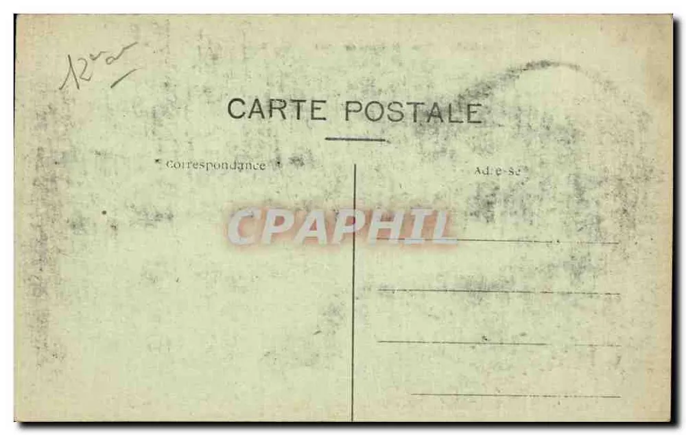 Paris (12º arrt) — A Estação de Lyon — C. M. n° 559 - Verso