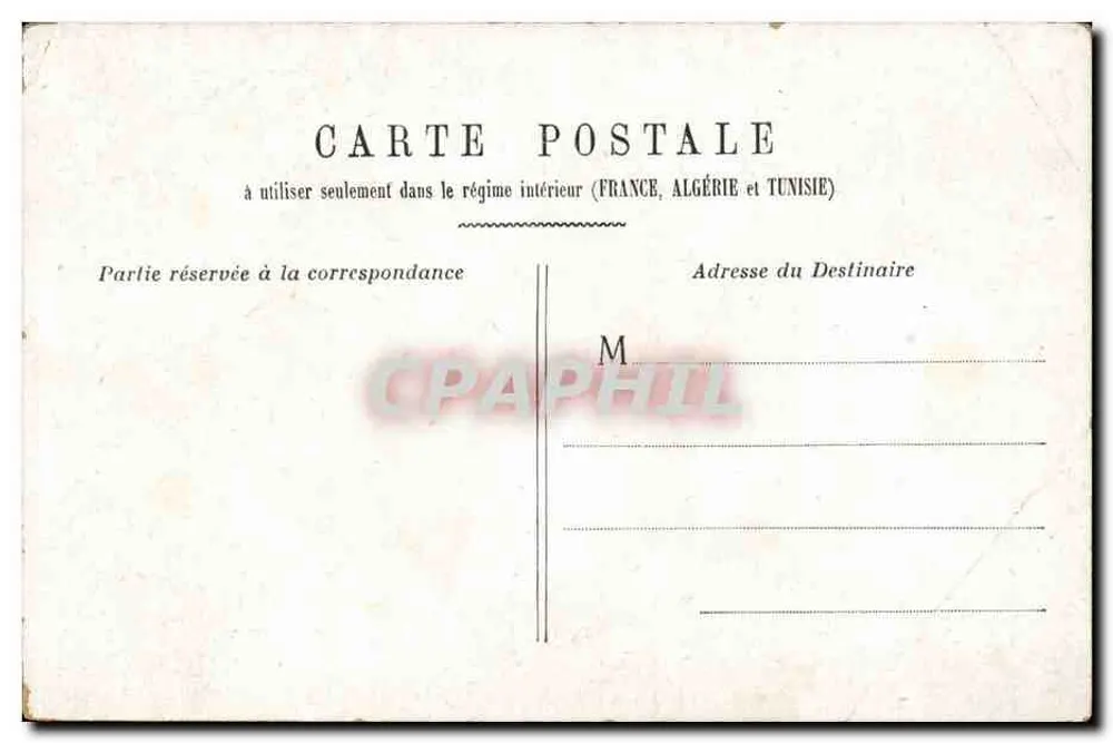 A Estação St Lazare — Paris — editor desconhecido, n° 24 - Verso