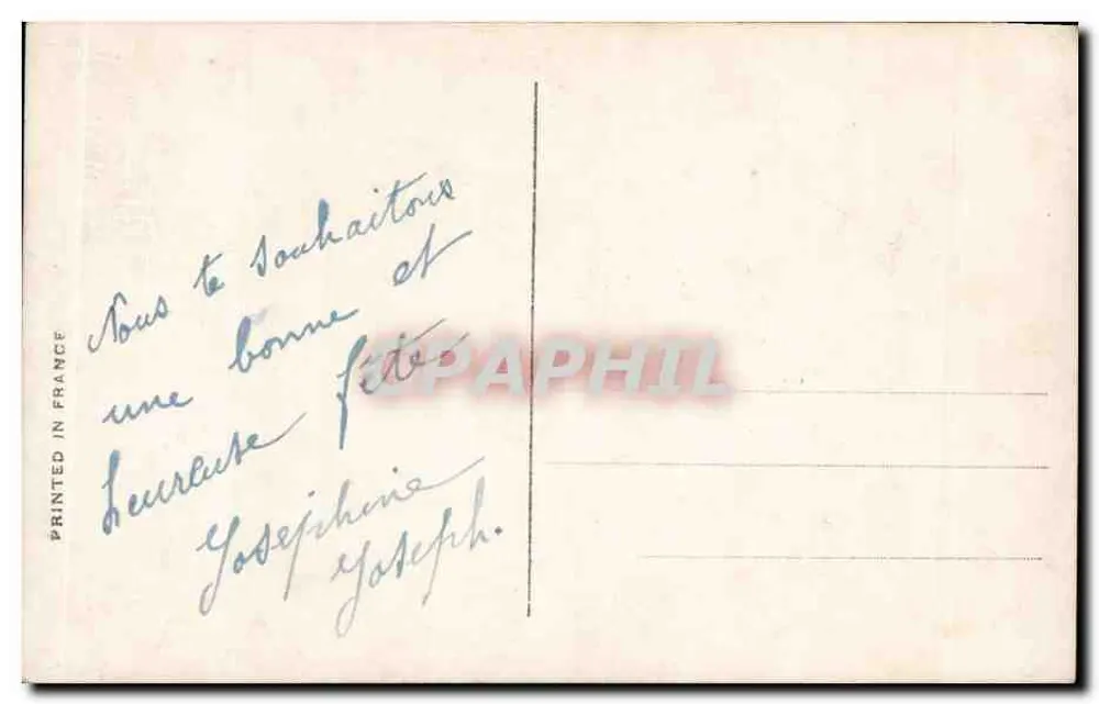 Junges Paar in Rom — Verlag REX n°4399 - Rückseite