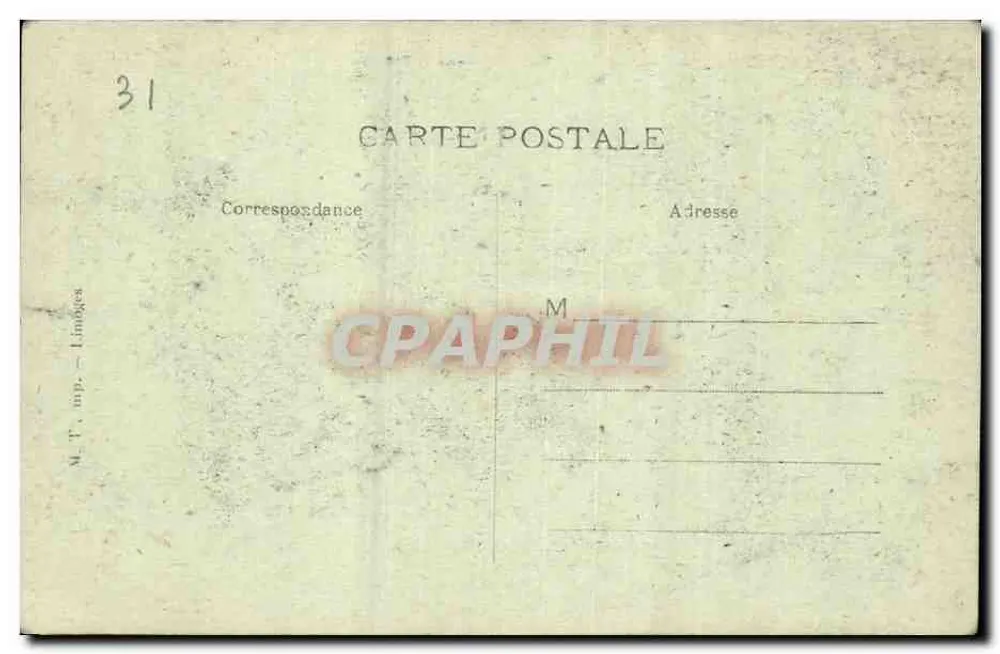 St-Bertrand-de-Comminges — Temptacja Jezusa — M.T. mp. - Limoges - Rewers
