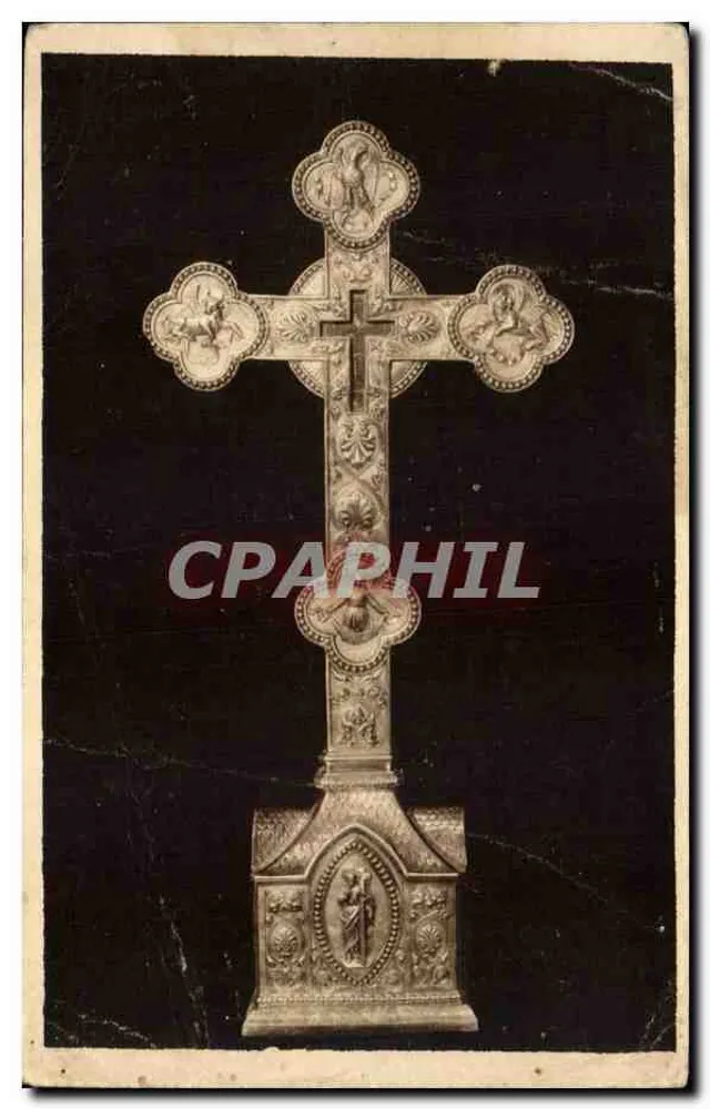 Ornate Cross — Relikte der Echten Kreuzes — Verlag Hélios Jean Bernard, Serie 34 - Vorderseite
