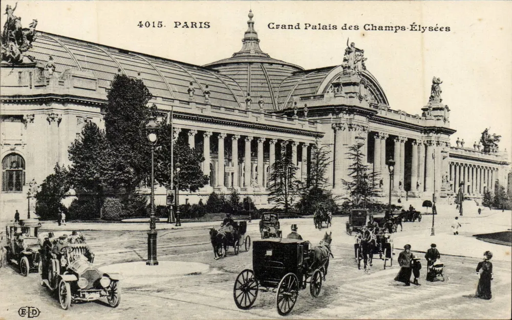 Grande Palácio dos Campos Elísios — Paris — Editor ELD, n° 4015 - Frente