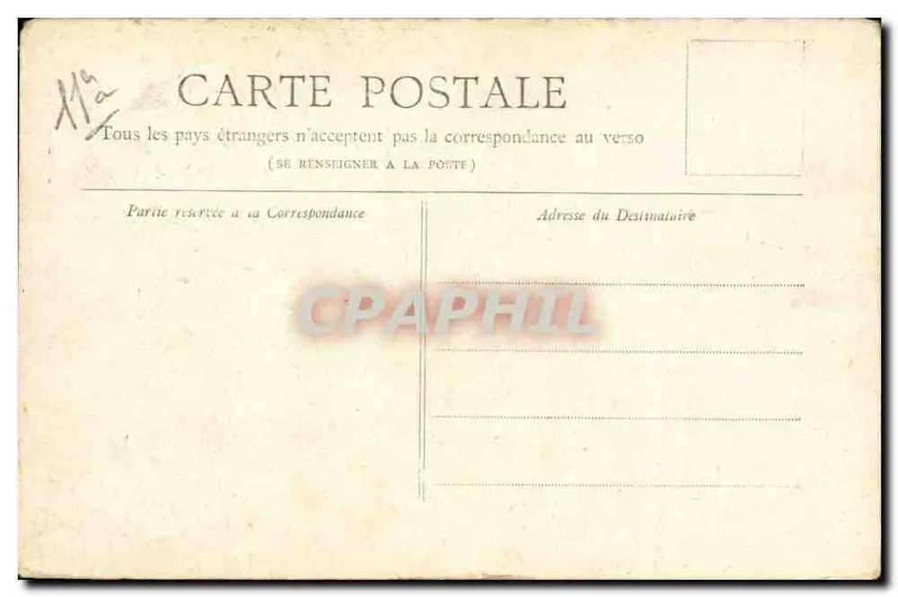 Praça da República — Paris — Coleção Petit Journal - Verso