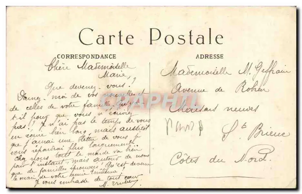 PARIS — O Pequeno Palácio dos Campos Elísios — M. J. n° 584 - Verso