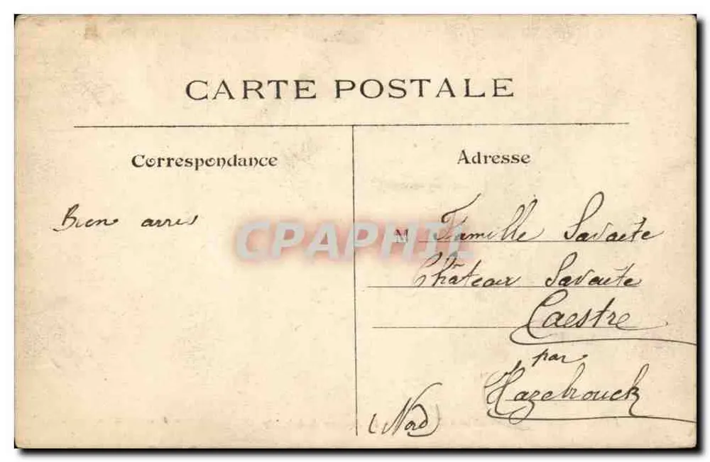 Paris - Seine Plätze und Gärten - 47. Square Delaborde — L. J. & Cie, Verlag Angoulême-Paris - Rückseite