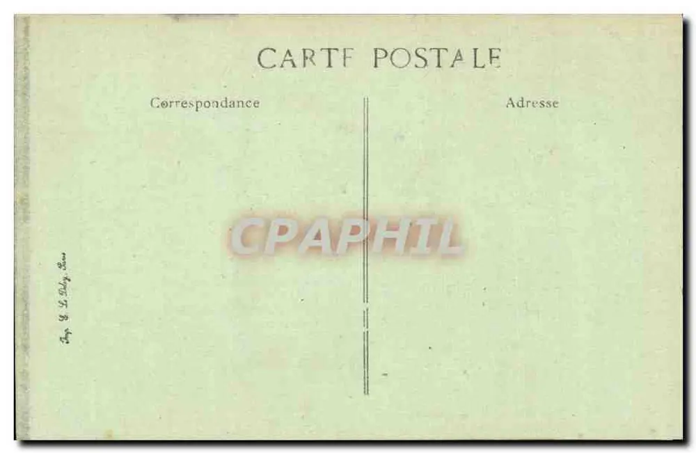 PARIS — Arenas Romanas — Rue Monge — n° 4190 - Verso