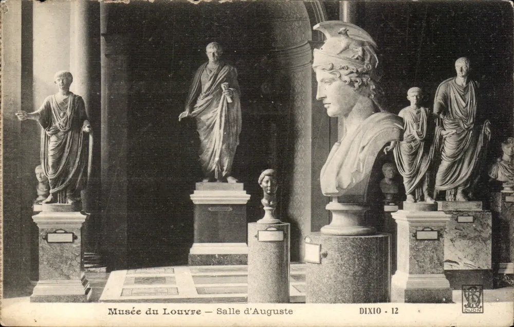 Museu do Louvre — Sala de Augusto — DIXIO 12 - Frente