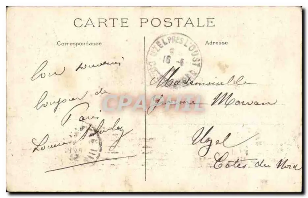 Der Pantheon und Sainte-Geneviève-du-Mont — Paris — Verlag Soufflot - Rückseite
