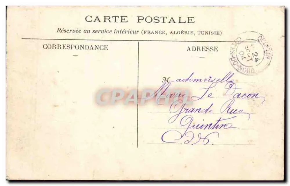 Parigi — Avenue Nicolas II e Invalides — editore sconosciuto, n° 48 - Verso