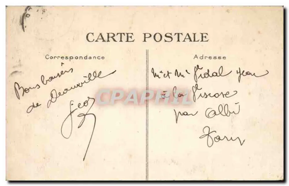 Deauville. Die Blühende Strandpromenade — Das Casino — Verlag G.P. Le Mayeur, Nr. 147 - Rückseite