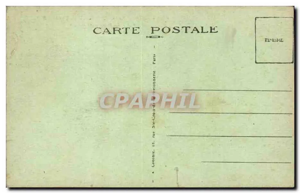 Paris — Panorama dos Oito Pontes — A. L. - Verso