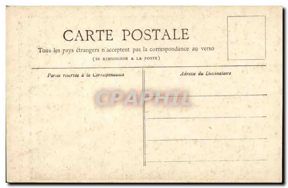 Monumento de Gambetta — Paris — Coleção Petit Journal - Verso