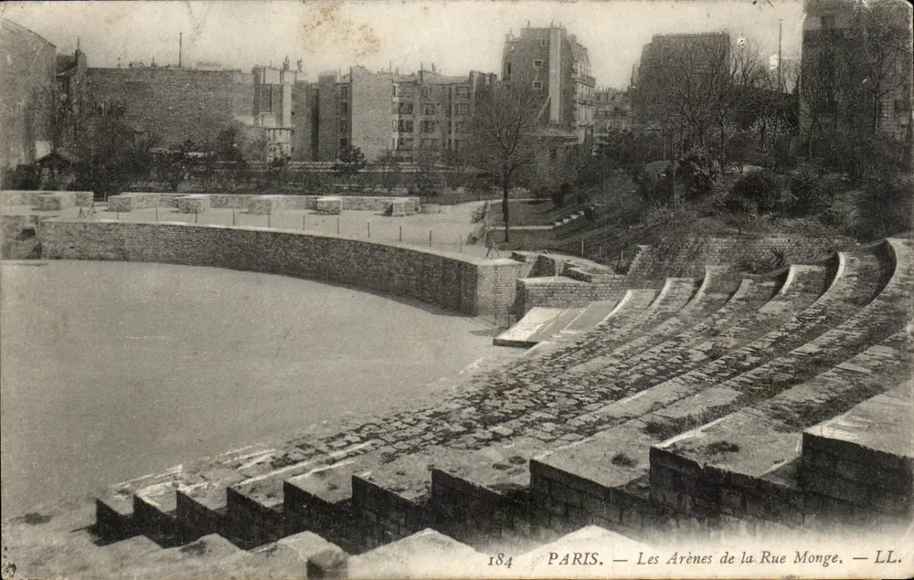 Paris — As Aréias da Rue Monge — LL. n° 184 - Frente