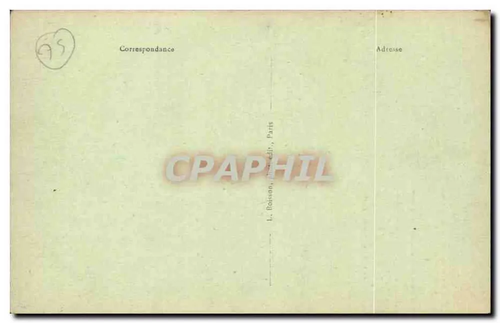 Paris (7e) — A Torre Eiffel — J.H. / Dubonnet - Verso