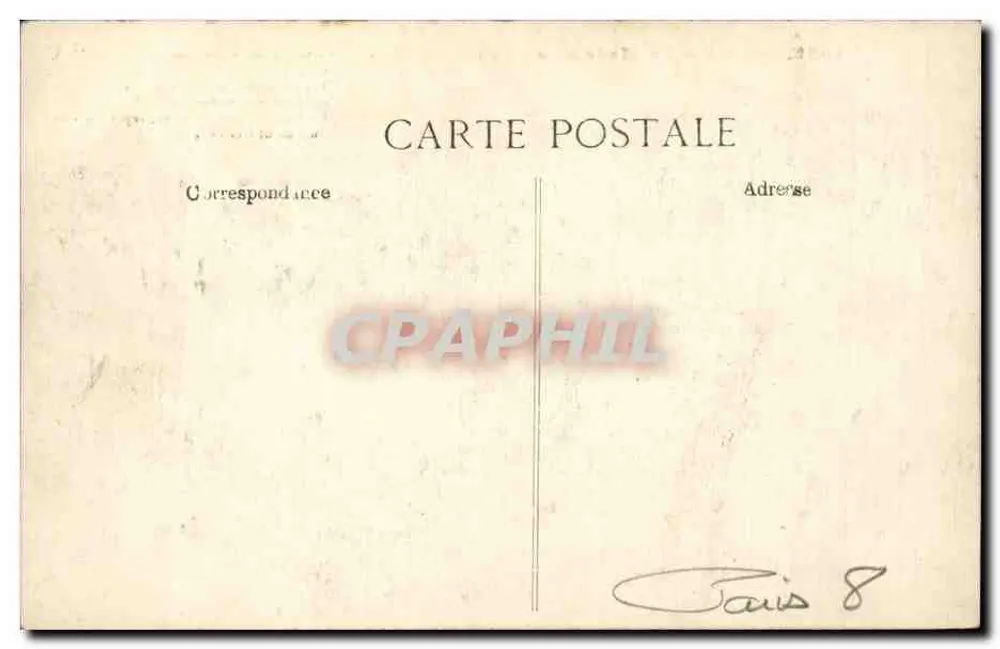 PARIS — A Madeleine — n° 4083 - Verso