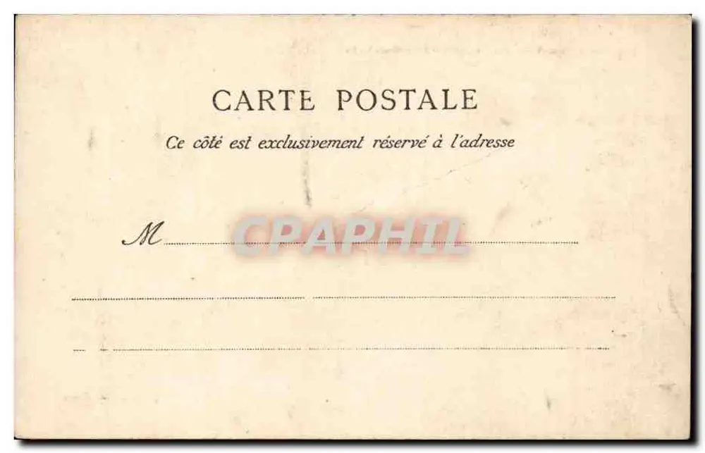 Paris — Cour do Louvre — Les Gulchets — n° 115 - Verso