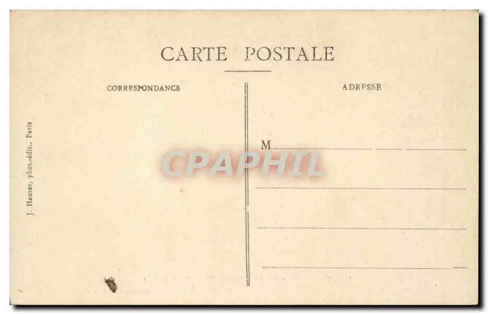 Historische Grabstätten - Père-Lachaise - La Fontaine und Molière - Rückseite