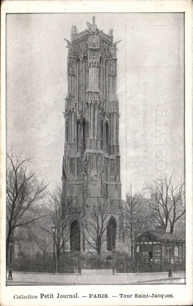 Torre Saint-Jacques — Paris — Coleção Petit Journal - Frente