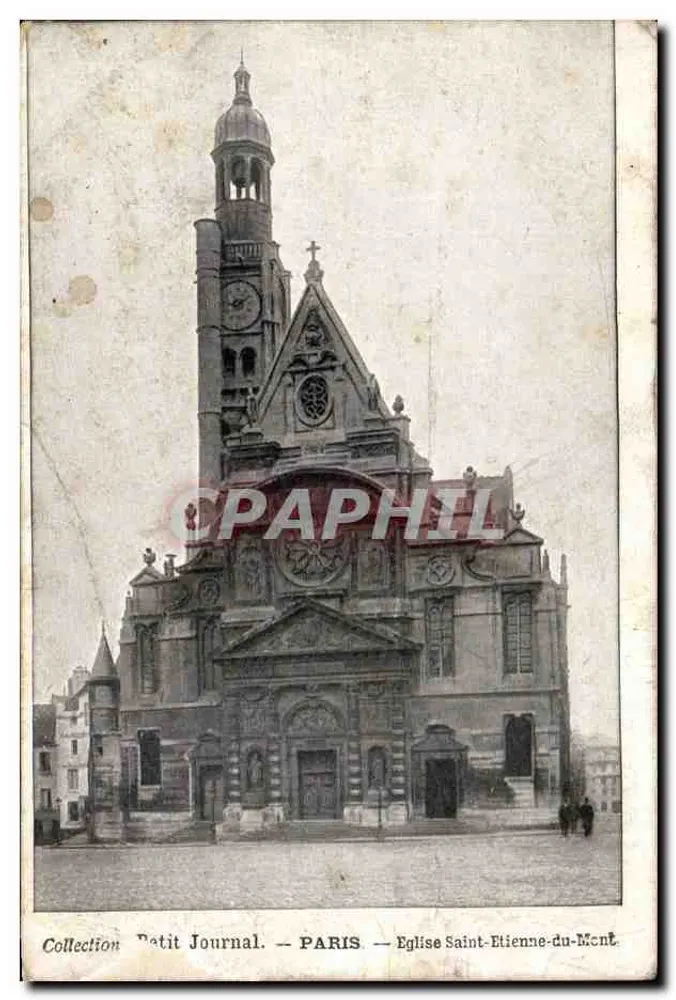 Paris — Kirche Saint-Etienne-du-Mont — Collection Petit Journal - Vorderseite