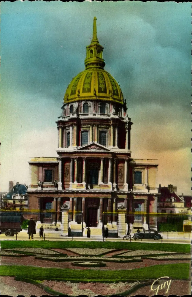 Dôme dos Invalidos — Paris — editor Guy, n° 430 - Frente