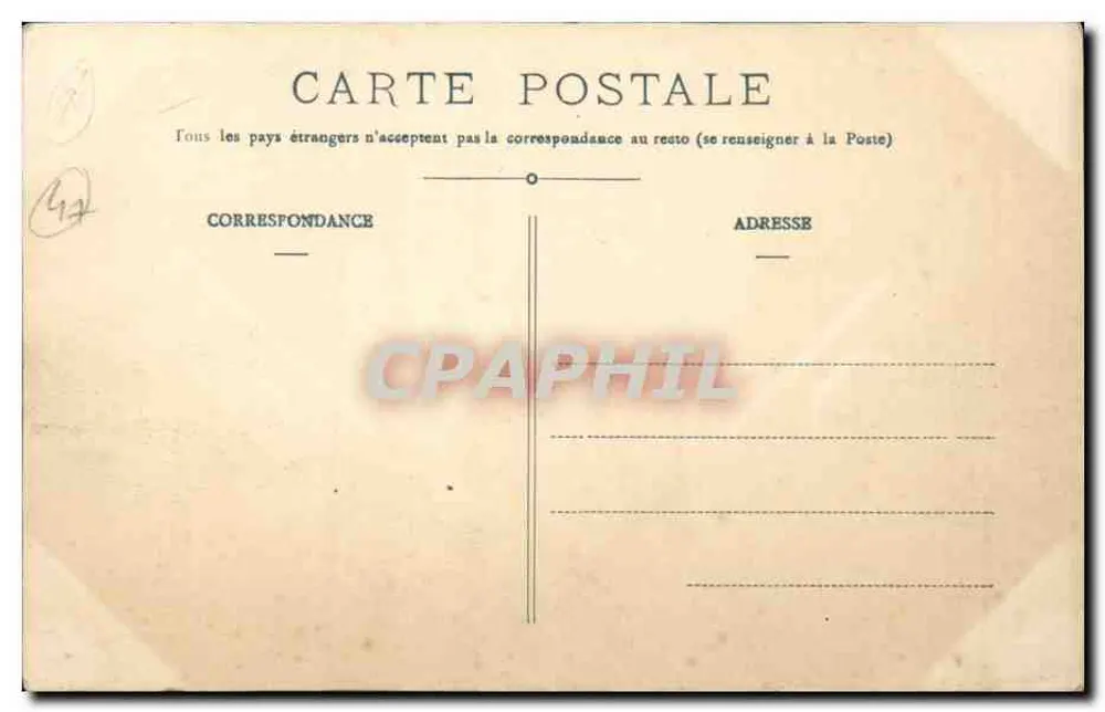 Château de Bonaguil (Lot-et-Garonne) — Ansicht der zerstörten mittelalterlichen Burg auf ihrem felsigen Vorsprung — Verlag: Les Pompes, Vépèrues - Rückseite
