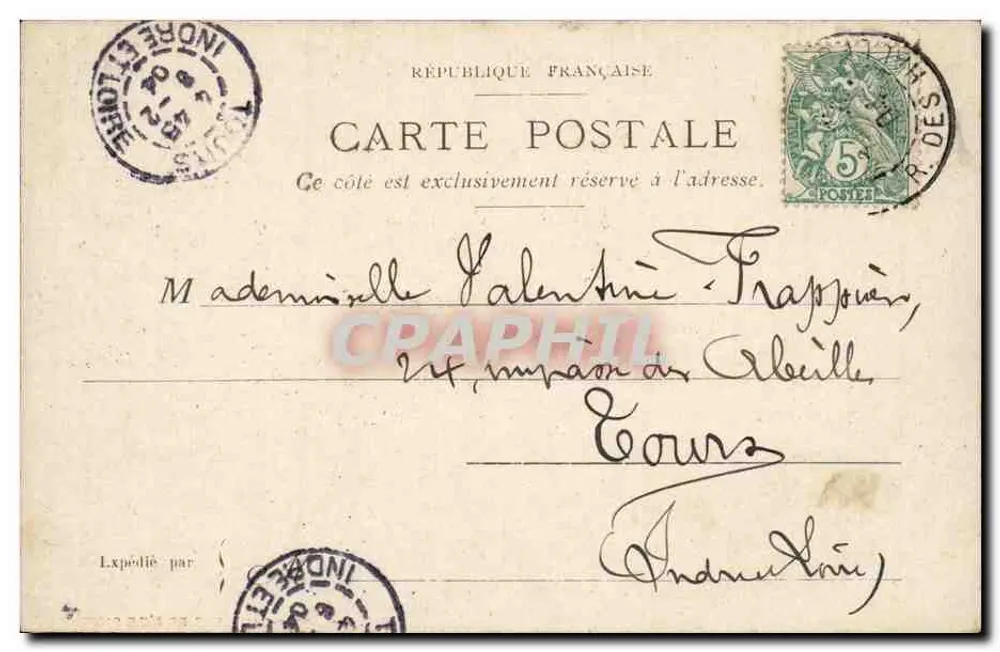 Paris — Notre-Dame vom Île Saint-Louis aus gesehen — unbekannter Verlag, Seriennummer 39 - Rückseite