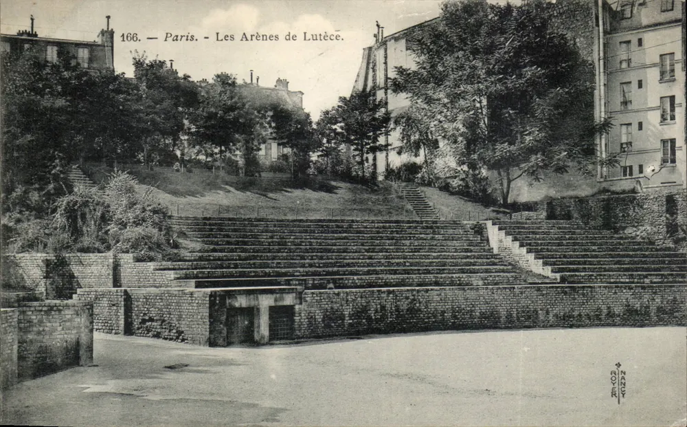 Paris - As Arenas de Lutèce — Royer, Nancy, n°166 - Frente
