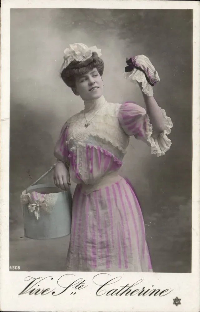 Thema: Schwester Catherine — Verlag: Union postale universelle, Nr. 4508 - Vorderseite