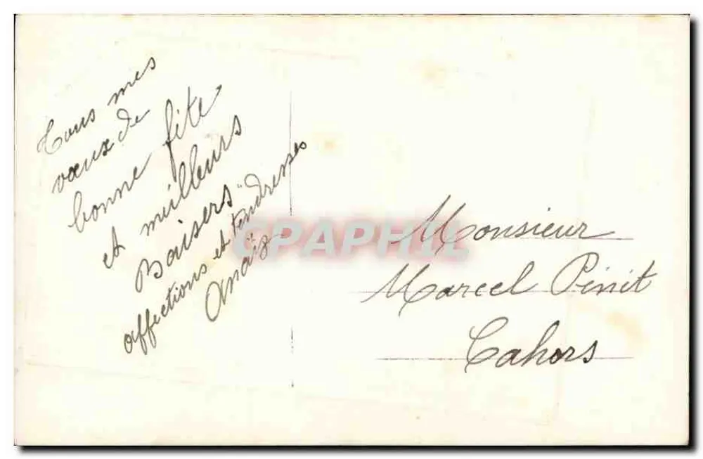 Blütenstrauß aus Rosen und Gänseblümchen — A.H.R. 292 — Verlag A.H.R. - Rückseite
