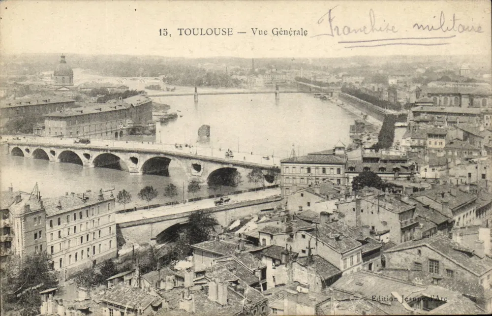 Toulouse — Vista Geral — Edição Jeanne d'Arc - Frente