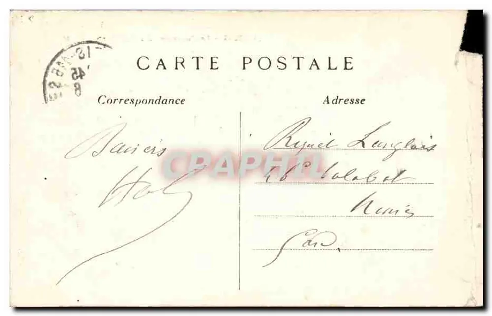 PARIS — O Panorama dos Sete Pontes — Editor R. Essaïs - Verso