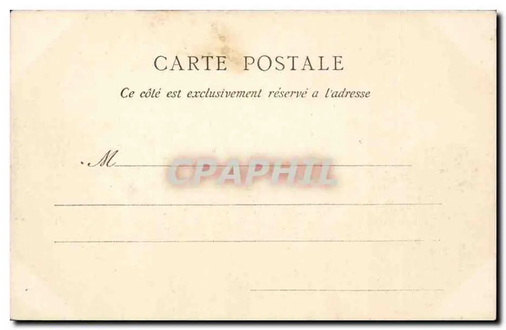 Paris — Vogelperspektive auf den Boulevard Montmartre — C.L.C. n°468 - Rückseite